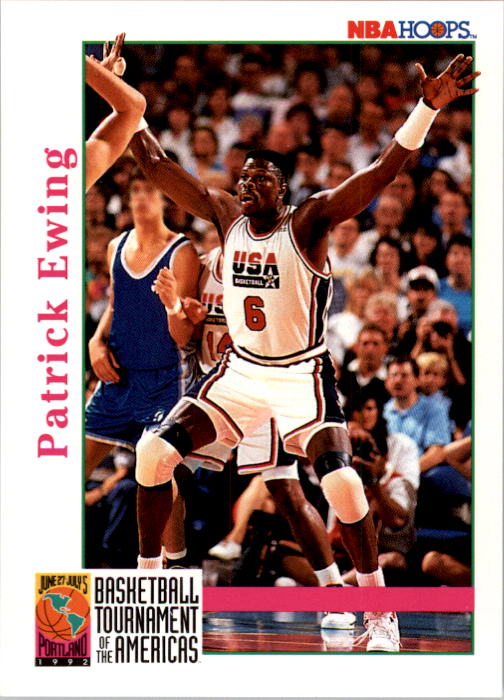 1992-93 Hoops #339 Patrick Ewing USA
