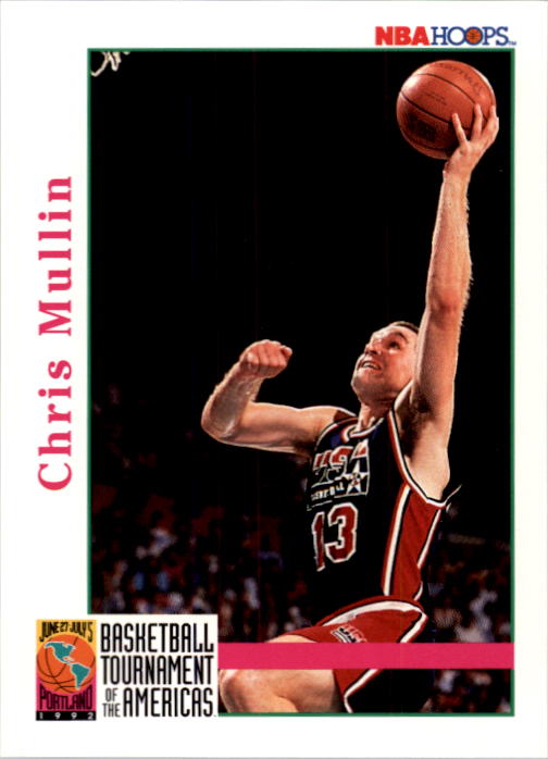 1992-93 Hoops #344 Chris Mullin USA