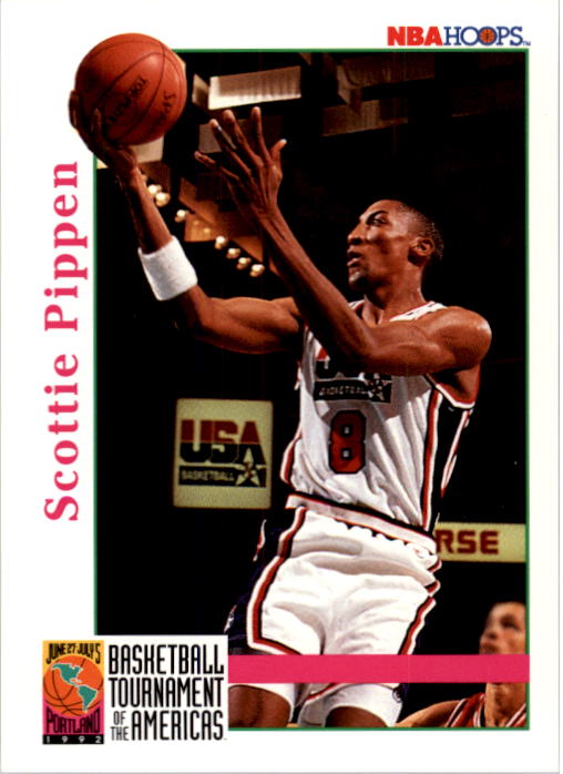 1992-93 Hoops #345 Scottie Pippen USA