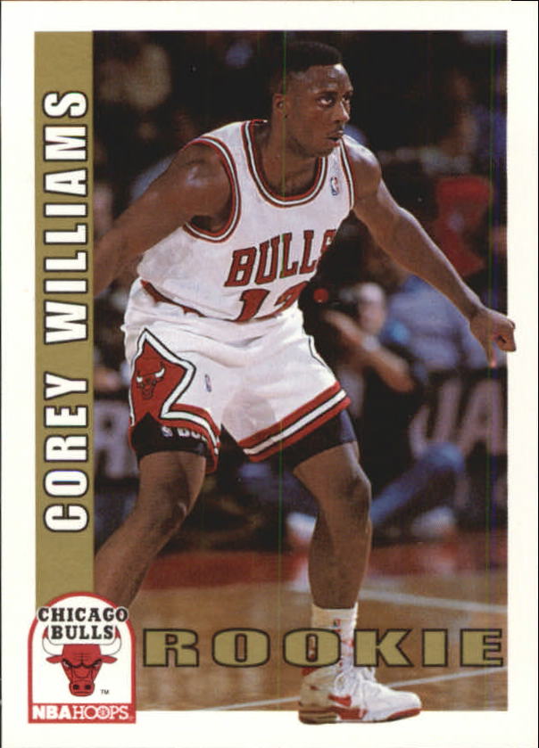 1992-93 Hoops #364 Corey Williams RC
