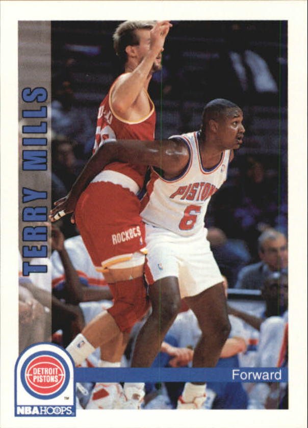 1992-93 Hoops #381 Terry Mills
