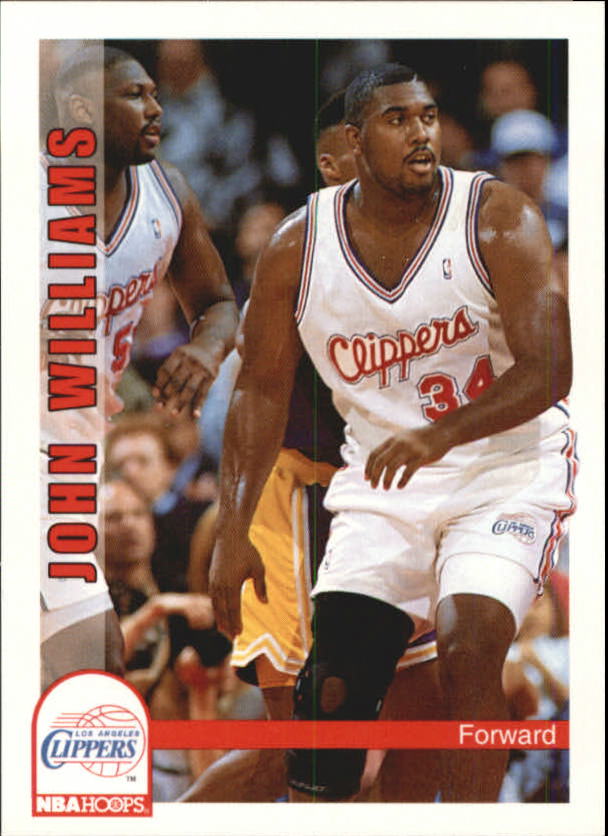 1992-93 Hoops #406 John Williams