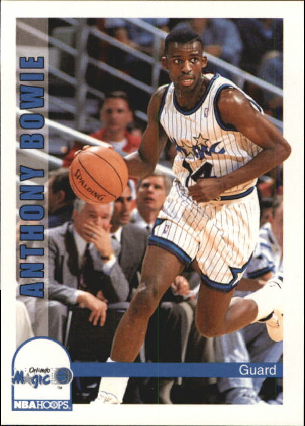 1992-93 Hoops #439 Anthony Bowie