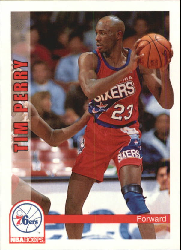 1992-93 Hoops #448 Tim Perry