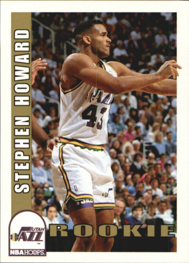 1992-93 Hoops #473 Stephen Howard RC