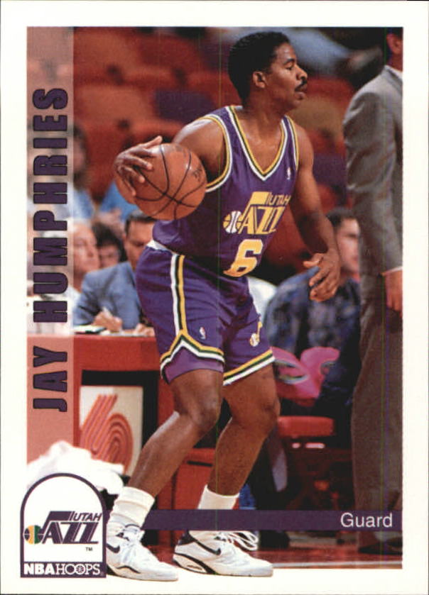 1992-93 Hoops #474 Jay Humphries