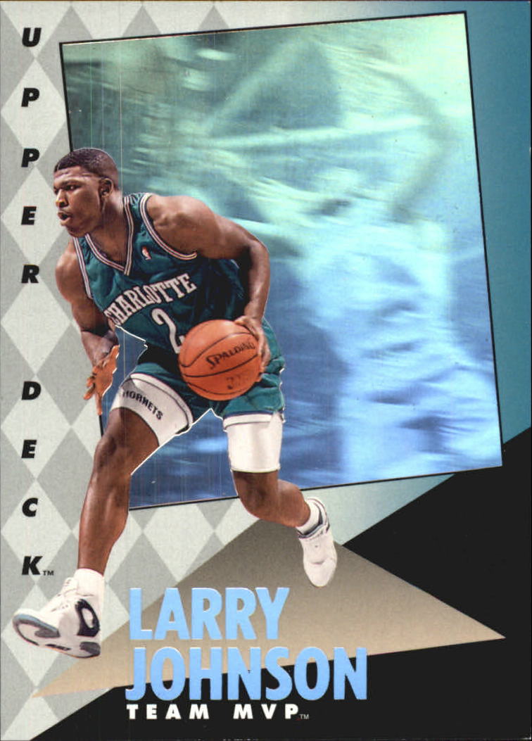 1992-93 Upper Deck MVP Holograms #3 Larry Johnson