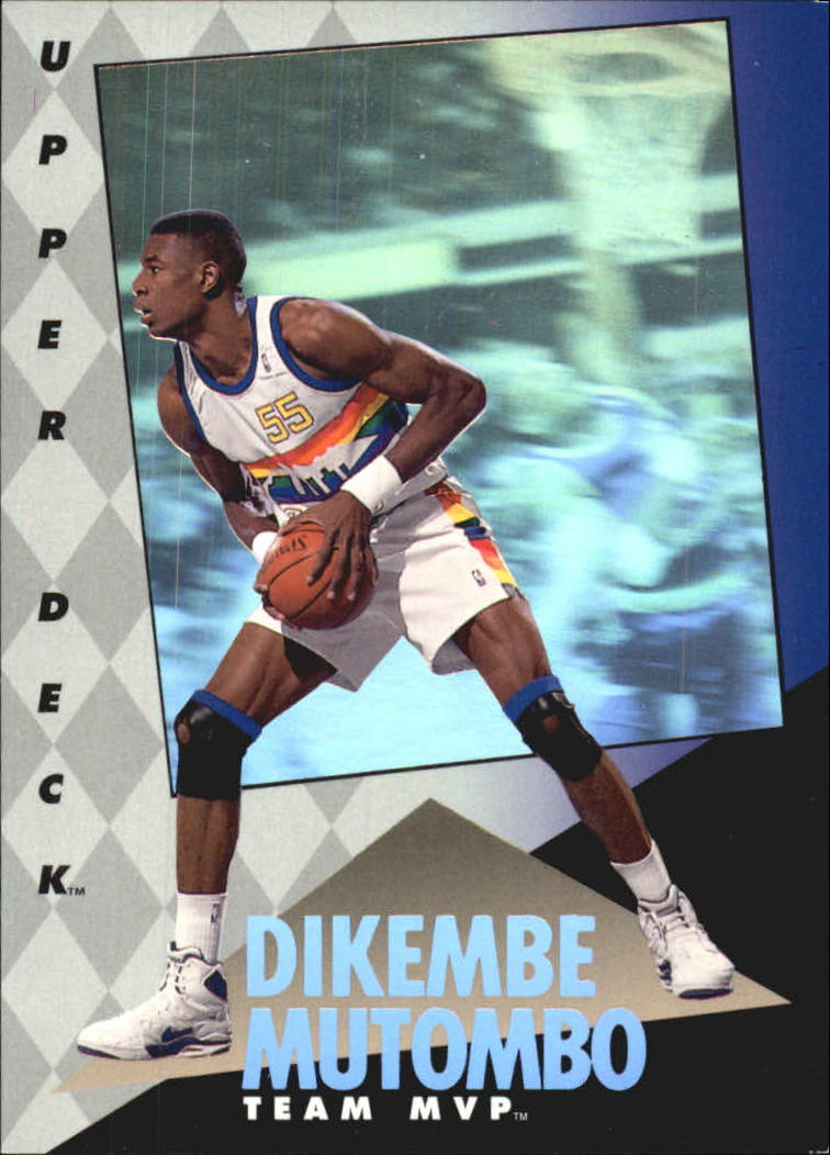 1992-93 Upper Deck MVP Holograms #7 Dikembe Mutombo
