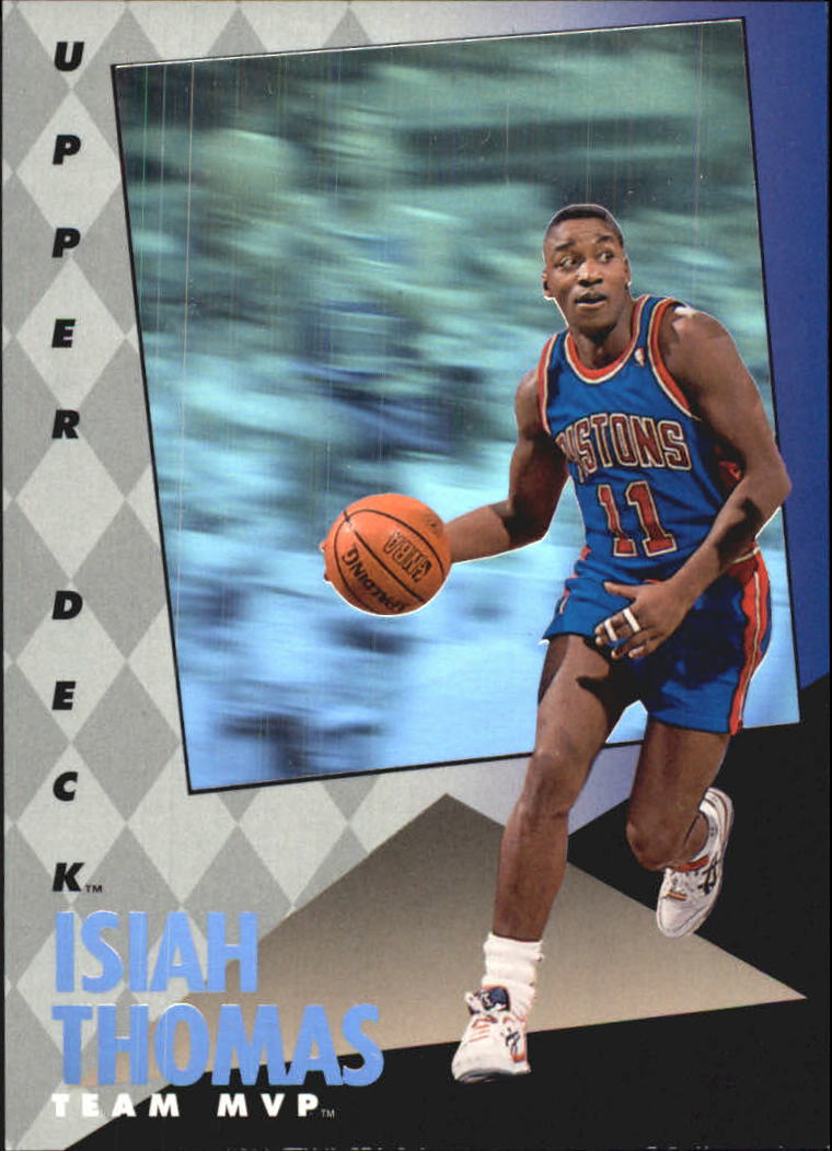 1992-93 Upper Deck MVP Holograms #8 Isiah Thomas