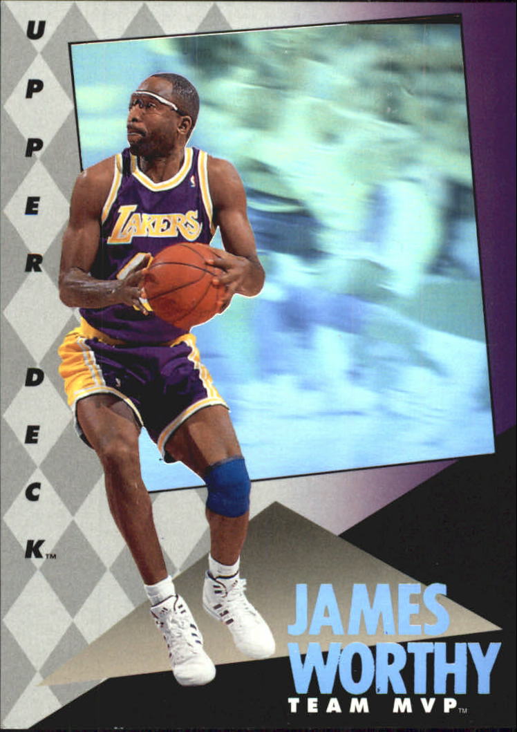 1992-93 Upper Deck MVP Holograms #13 James Worthy