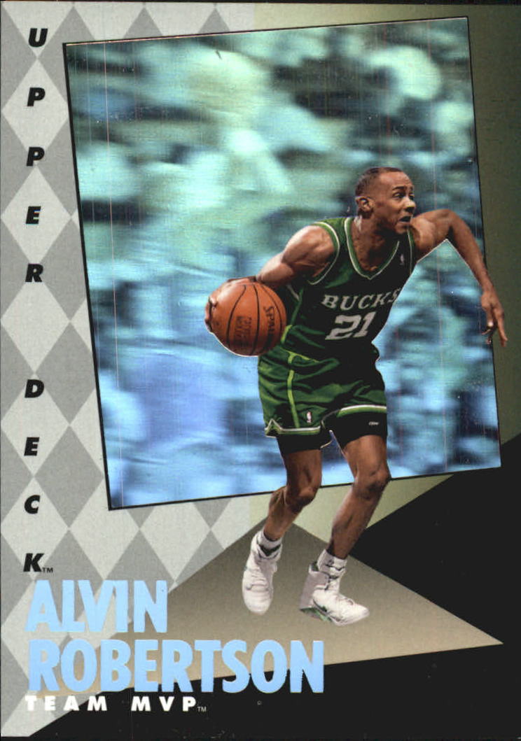 1992-93 Upper Deck MVP Holograms #15 Alvin Robertson