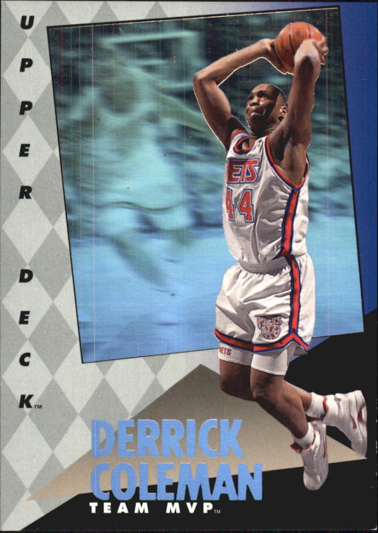 1992-93 Upper Deck MVP Holograms #17 Derrick Coleman