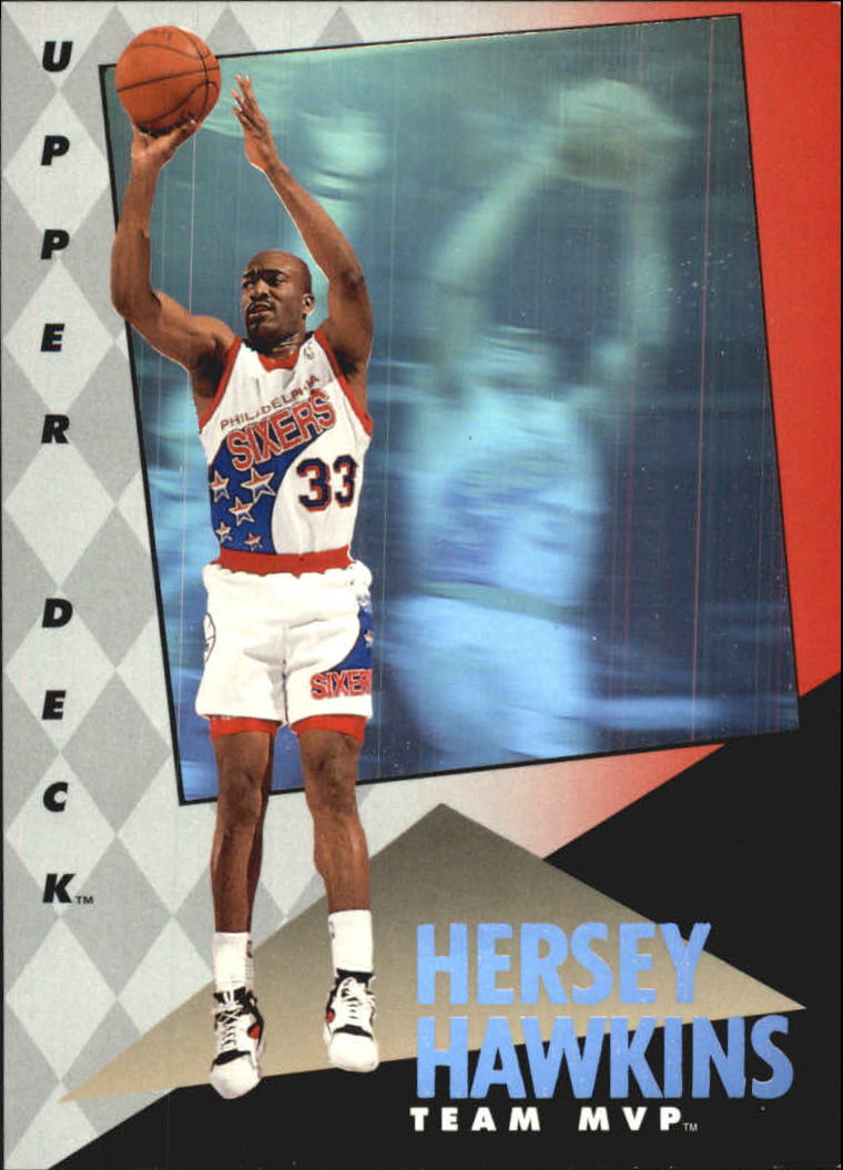 1992-93 Upper Deck MVP Holograms #20 Hersey Hawkins