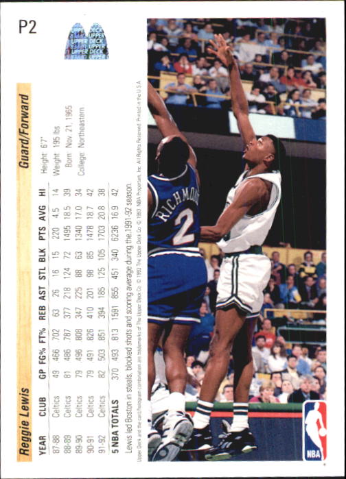 Lot Detail - 1992-1993 Reggie Lewis Celtics Game-Used & Autographed Home  Jersey (JSA)
