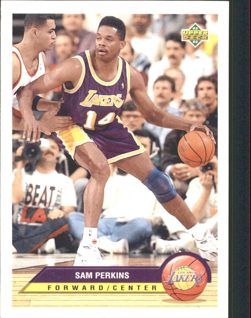 1992-93 Upper Deck McDonald's #LA7 Sam Perkins