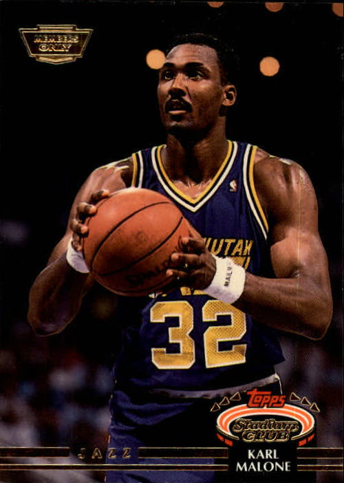 1992-93 Stadium Club Members Only Parallel #13 Karl Malone