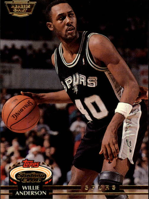 1992-93 Stadium Club Members Only Parallel #47 Willie Anderson