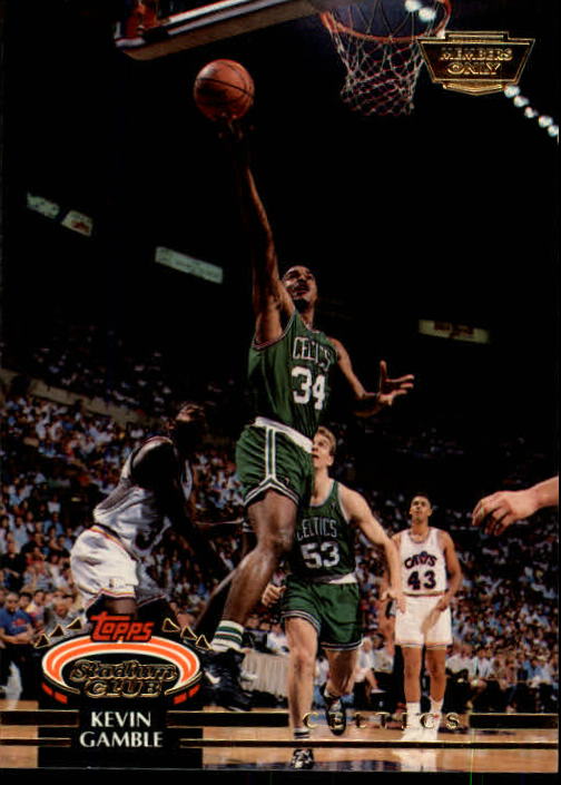 1992-93 Stadium Club Members Only Parallel #88 Kevin Gamble