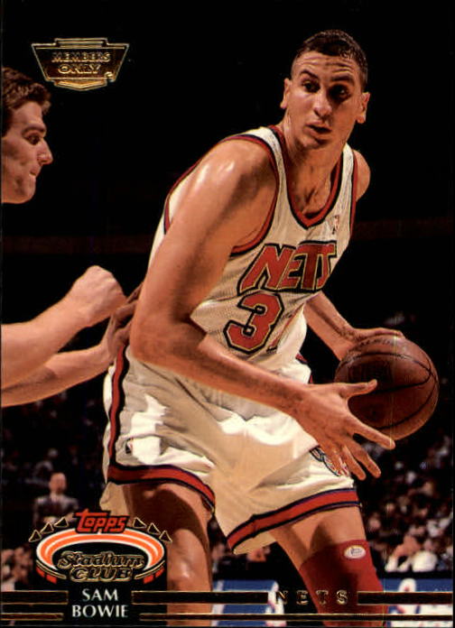 1992-93 Stadium Club Members Only Parallel #91 Sam Bowie