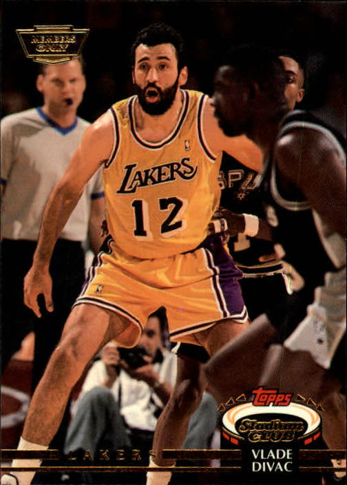 1992-93 Stadium Club Members Only Parallel #126 Vlade Divac
