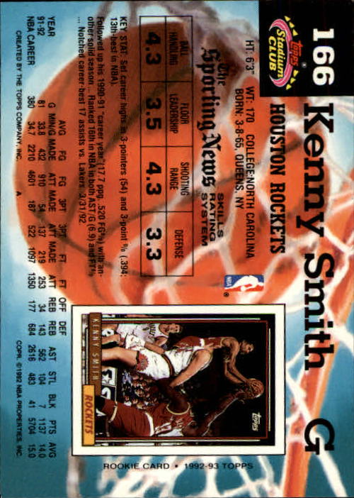 Sports Card Back