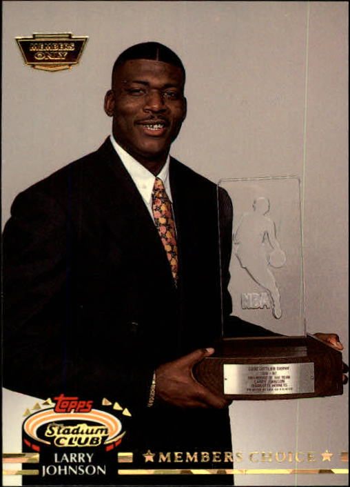 1992-93 Stadium Club Members Only Parallel #192 Larry Johnson MC