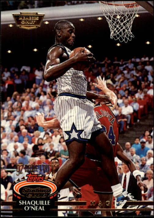 1992-93 Stadium Club Members Only Parallel #247 Shaquille O'Neal