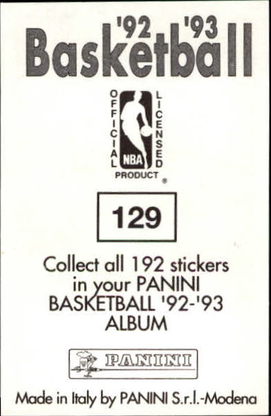 Sports Card Back