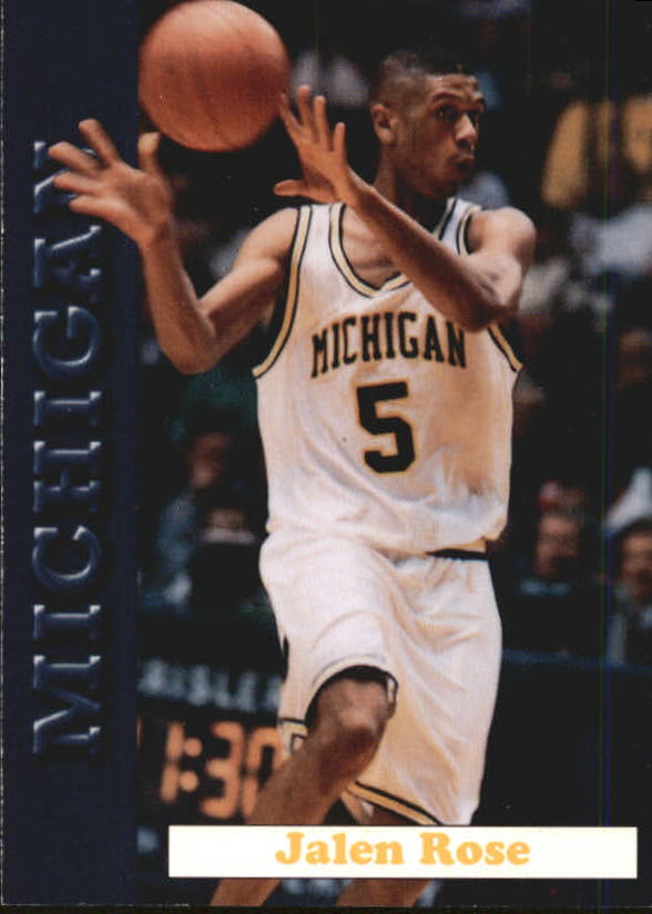 1992-93 Michigan #5 Jalen Rose