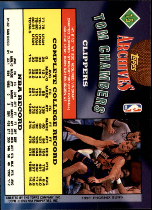 B5591- 1992-93 Topps Archives Basketball #s 1-150 -You Pick- 15+ FREE US SHIP - Picture 31 of 299