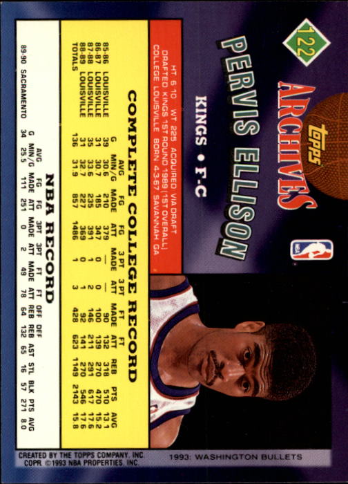 B5591- 1992-93 Topps Archives Basketball #s 1-150 -You Pick- 15+ FREE US SHIP - Picture 243 of 299