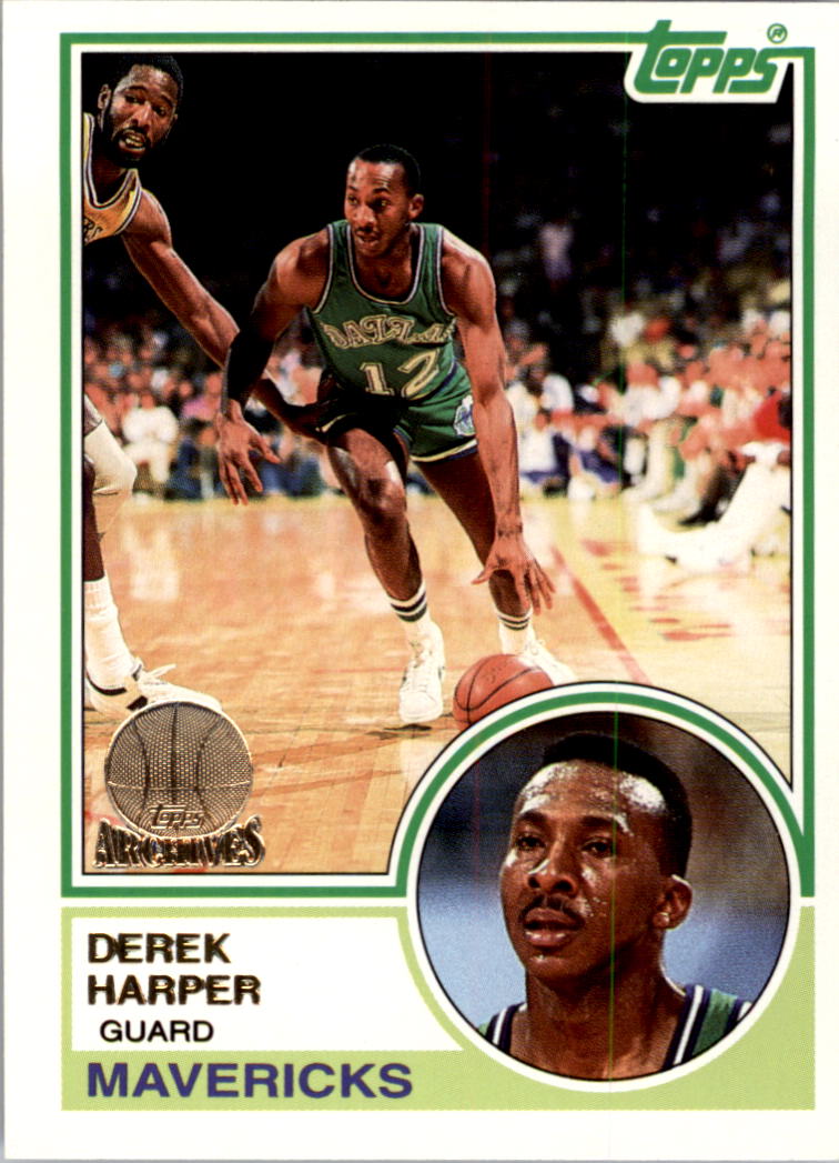 1992-93 Topps Archives Gold #36G Derek Harper