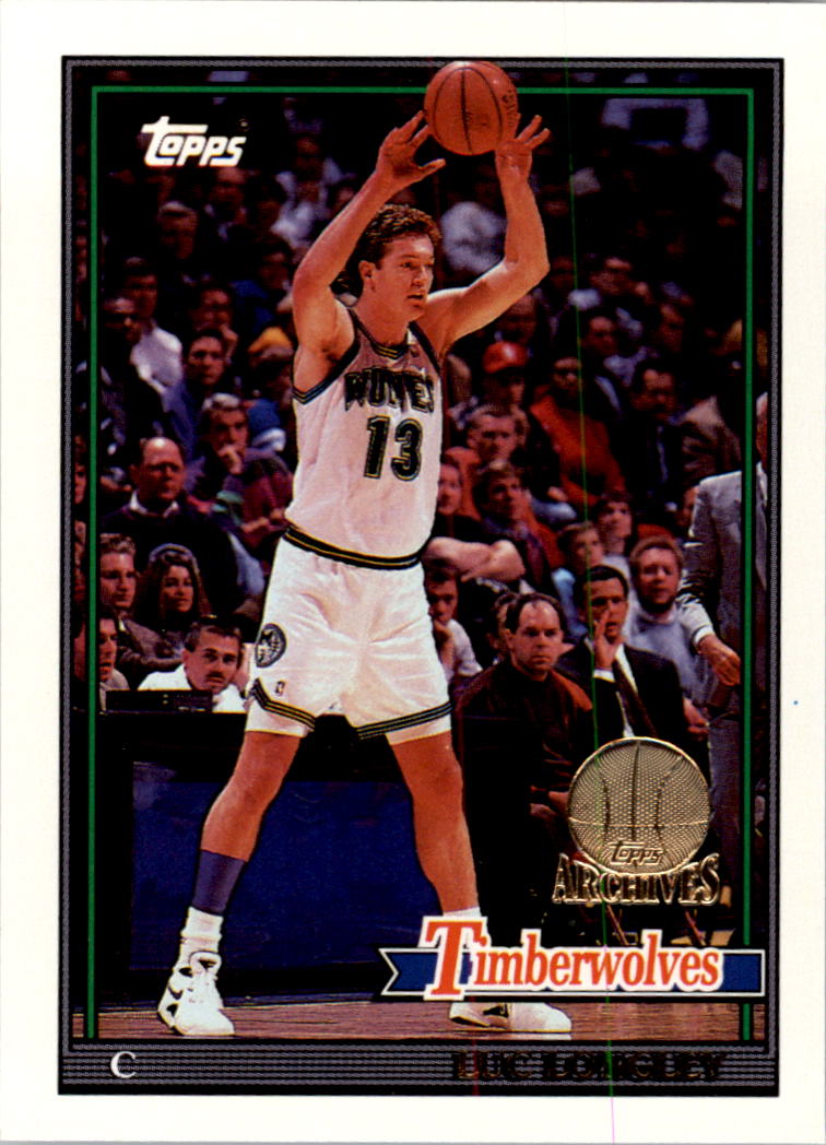 1992-93 Topps Archives Gold #145G Luc Longley