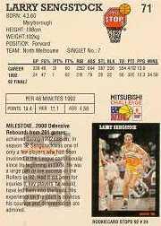 Sports Card Back