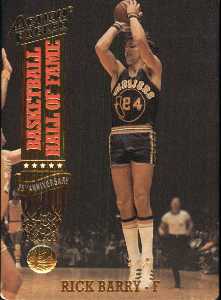 1993 Action Packed Hall of Fame #48 Rick Barry