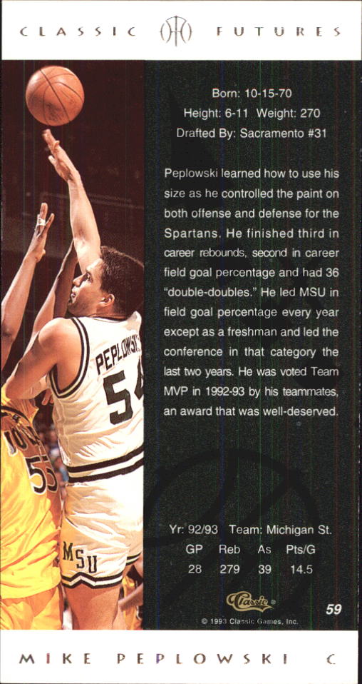 Sports Card Back