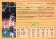 1993 Classic #72 Kevin Thompson back image
