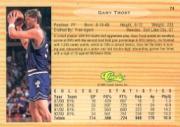 1993 Classic #74 Gary Trost back image