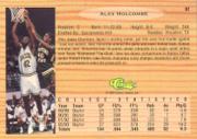 1993 Classic #92 Alex Holcombe back image
