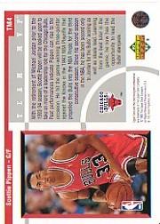 1993-94 Upper Deck Team MVPs #TM4 Scottie Pippen back image