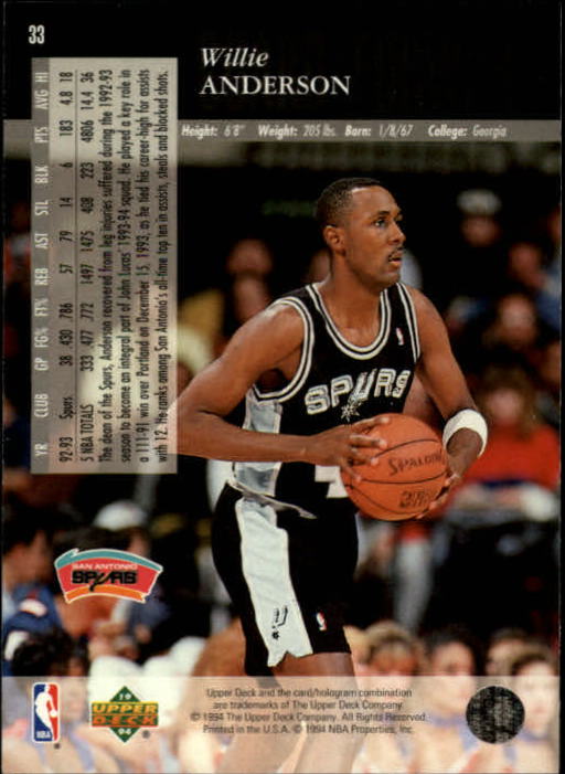 B2330- 1993-94 Upper Deck SE Basketball #s 1-225 -You Pick- 15+ FREE US SHIP - Picture 67 of 453