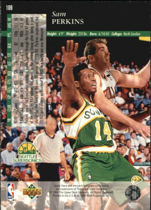 B2330- 1993-94 Upper Deck SE Basketball #s 1-225 -You Pick- 15+ FREE US SHIP - Picture 219 of 453