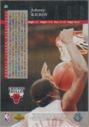 1993-94 Upper Deck SE #JK1 Johnny Kilroy/(Michael Jordan) back image