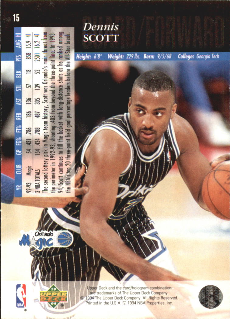 1993-94 Upper Deck Basketball Special Edition Electric Court Singles -You Choose - Picture 27 of 418