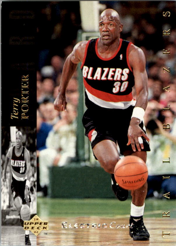 1993-94 Upper Deck SE Electric Court #24 Terry Porter