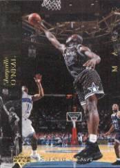 1993-94 Upper Deck SE Electric Court #32 Shaquille O'Neal