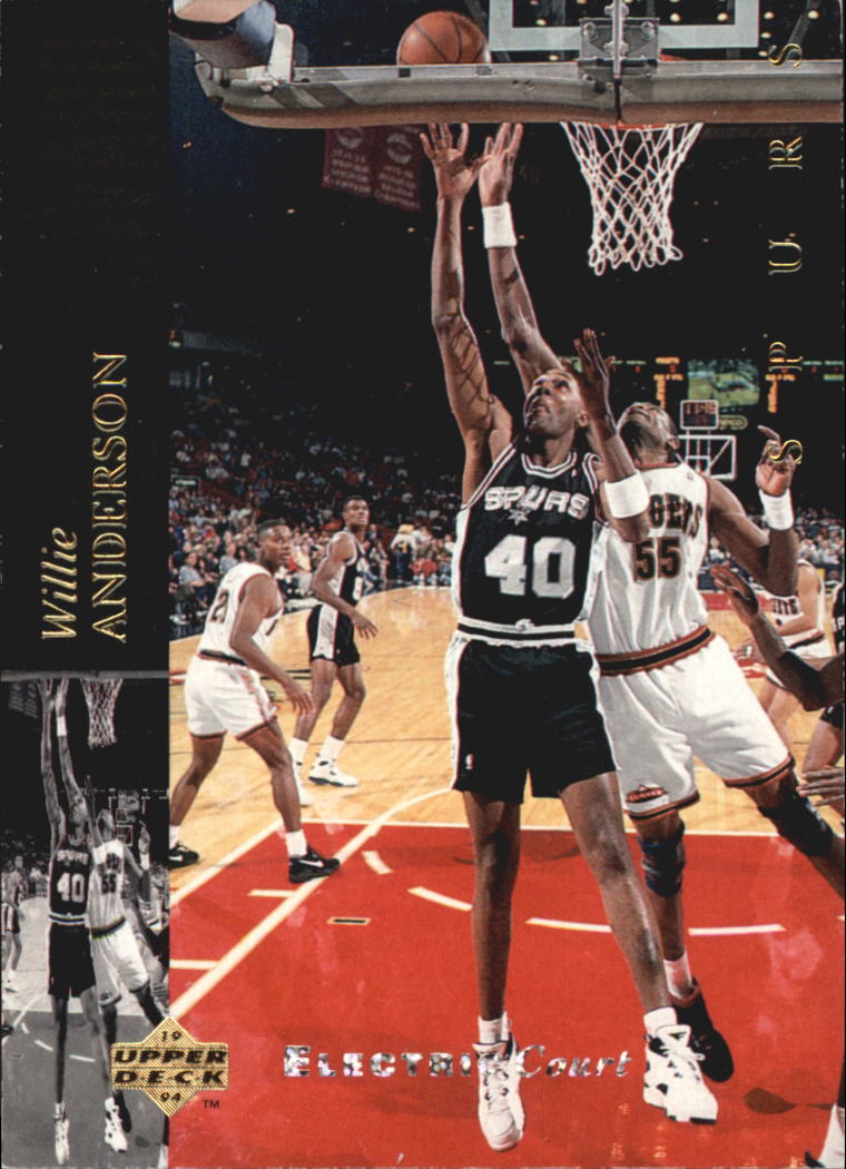 1993-94 Upper Deck SE Electric Court #33 Willie Anderson