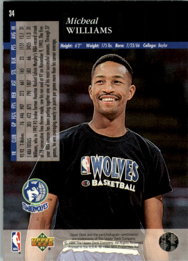 1993-94 Upper Deck Basketball Special Edition Electric Court Singles -You Choose - Picture 63 of 418