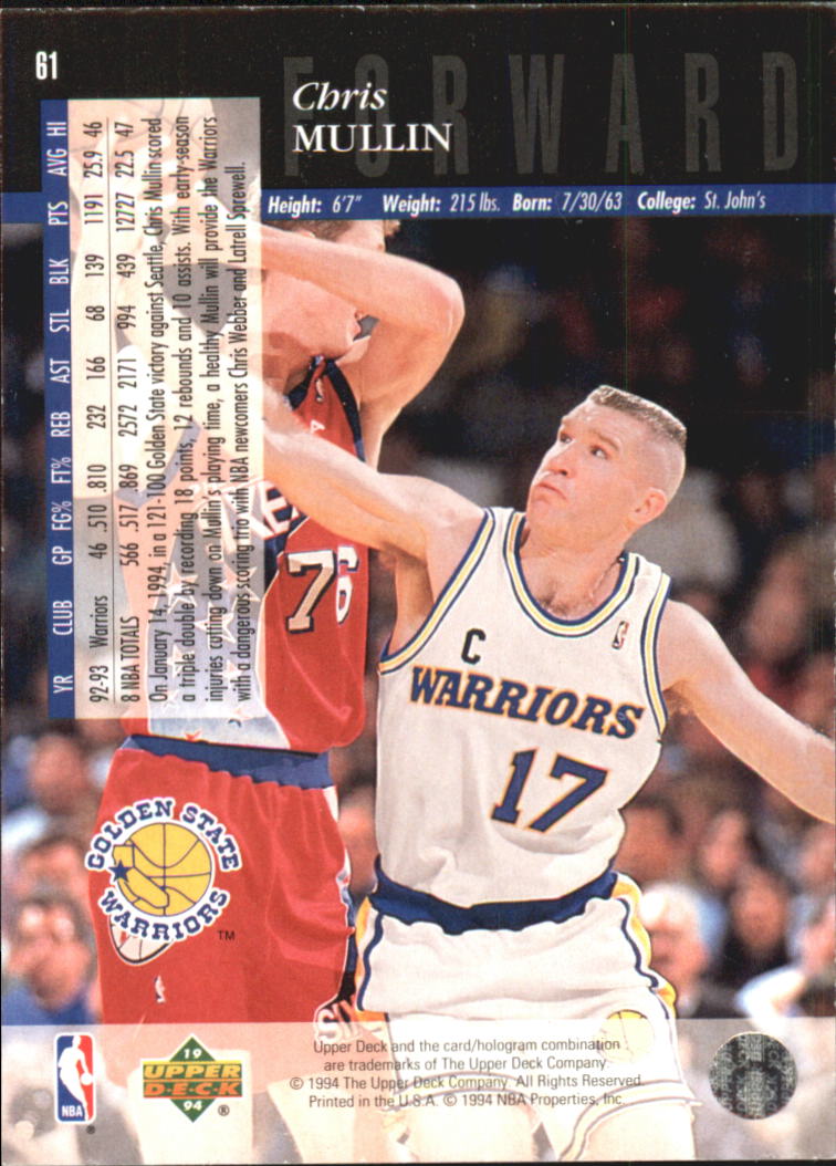 1993-94 Upper Deck Basketball Special Edition Electric Court Singles -You Choose - Picture 115 of 418