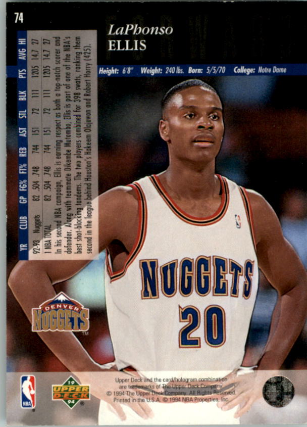 1993-94 Upper Deck Basketball Special Edition Electric Court Singles -You Choose - Picture 137 of 418